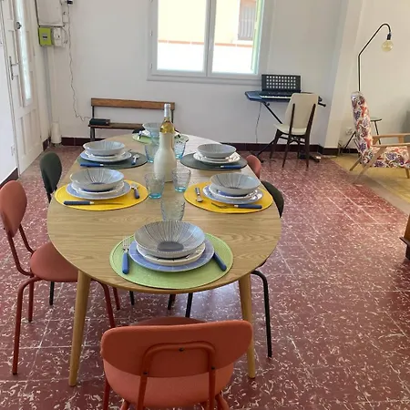 Maison Attenant Equipe De Plain Pied Climatise 6crsud וילה