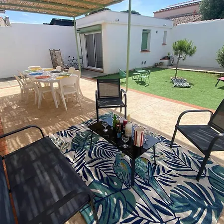 Maison Attenant Equipe De Plain Pied Climatise 6crsud Canet-en-Roussillon